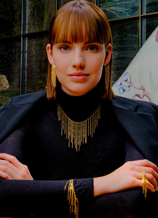 Maman et Sophie Argento – Armband Woman in Chains, Kettenfransen