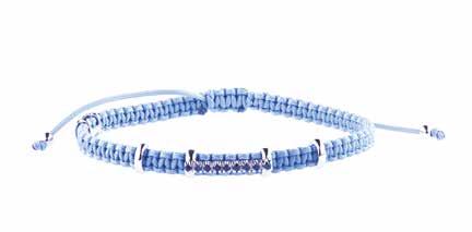Concordia Heritage Bracelet – Blue Sapphires & White Gold (AC18/1A-Z-2OV-S)