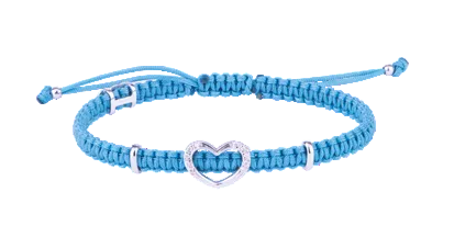 Concordia Cuore Bracelet – Diamonds & White Gold (AC20/CUD-2OV-S)
