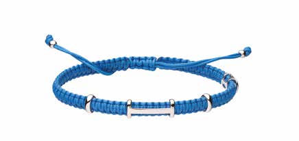 Concordia Simple Bracelet – 18K White Gold (AC24/1AL-2OV-S)