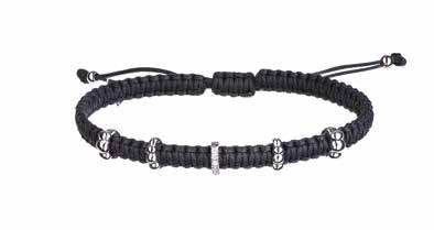 Concordia Dune Bracelet – Diamonds & White Gold (AC25/5OVL-2S-1D-S)