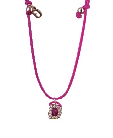 Concordia Flow Letter D Necklace – Diamonds & Yellow Gold (AC26/D*-S)