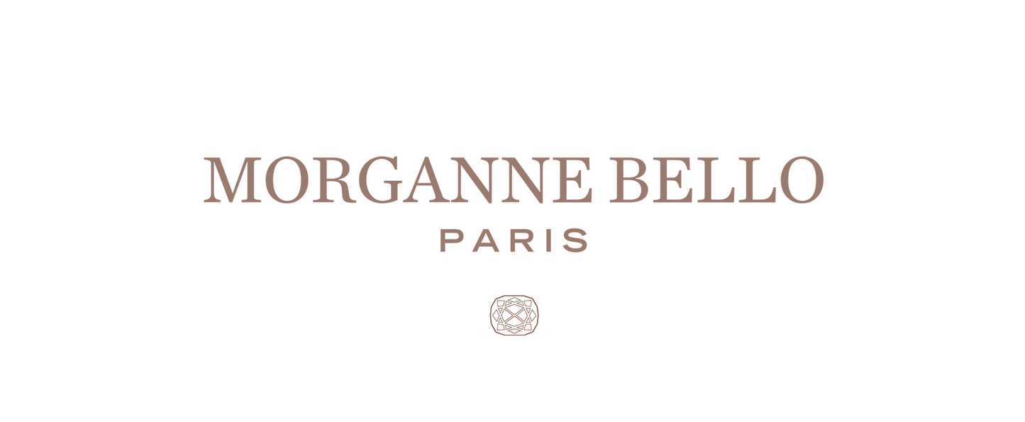 Morganne Bello – Ohrringe Jardin Précieux, Schwarze Diamanten, Roségold