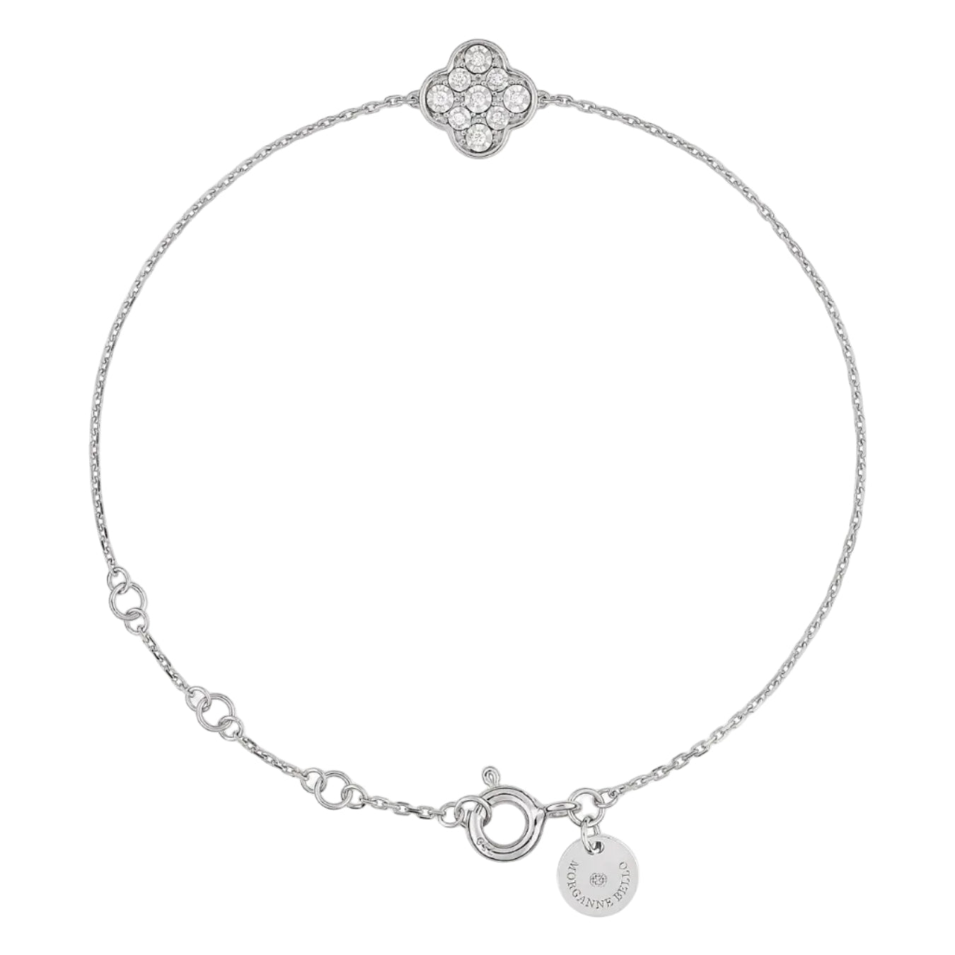 Morganne Bello – Armband Jardin Précieux, Diamanten, Weißgold