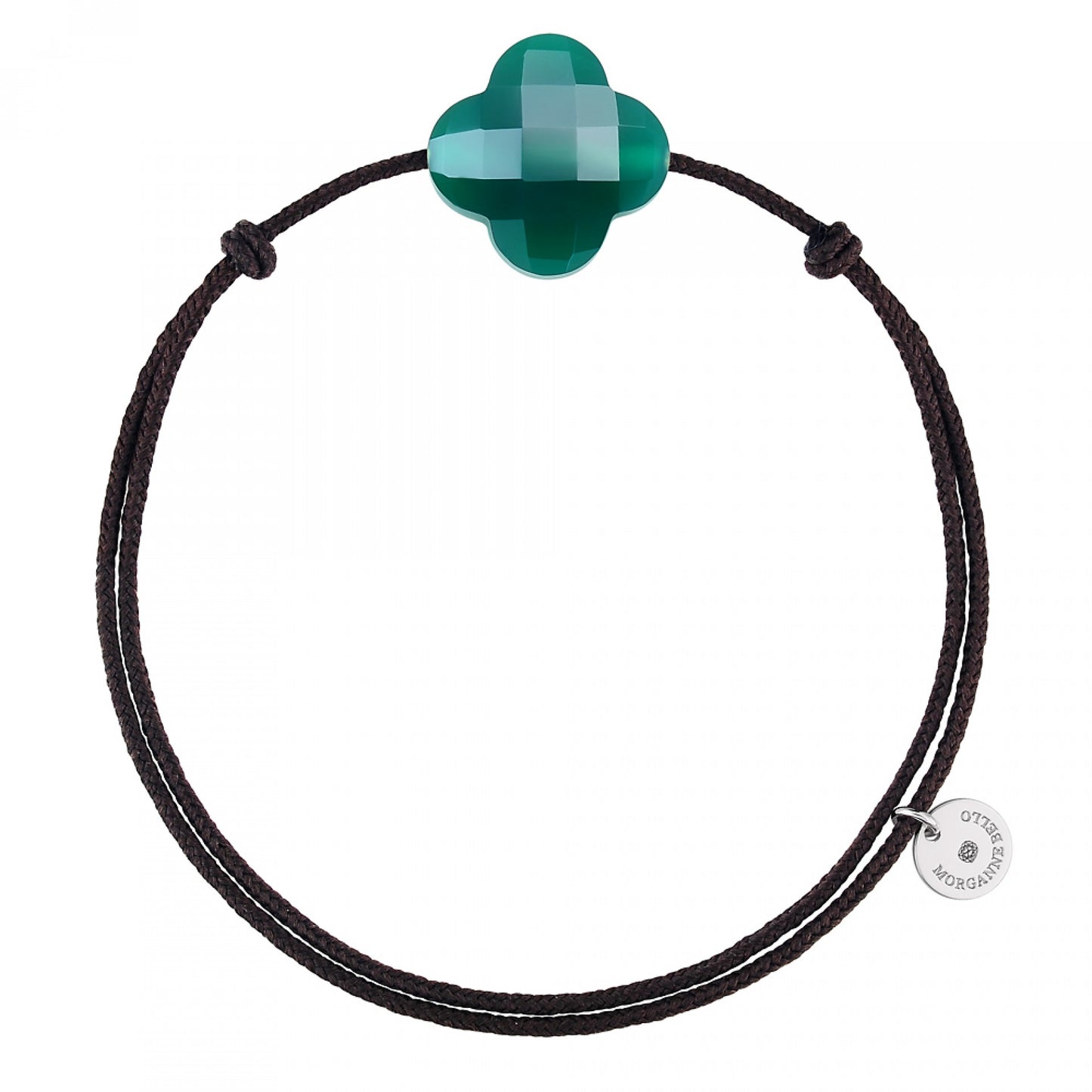 Morganne Bello – Armband Friandise Cordon, Edelstein, 925 Silber