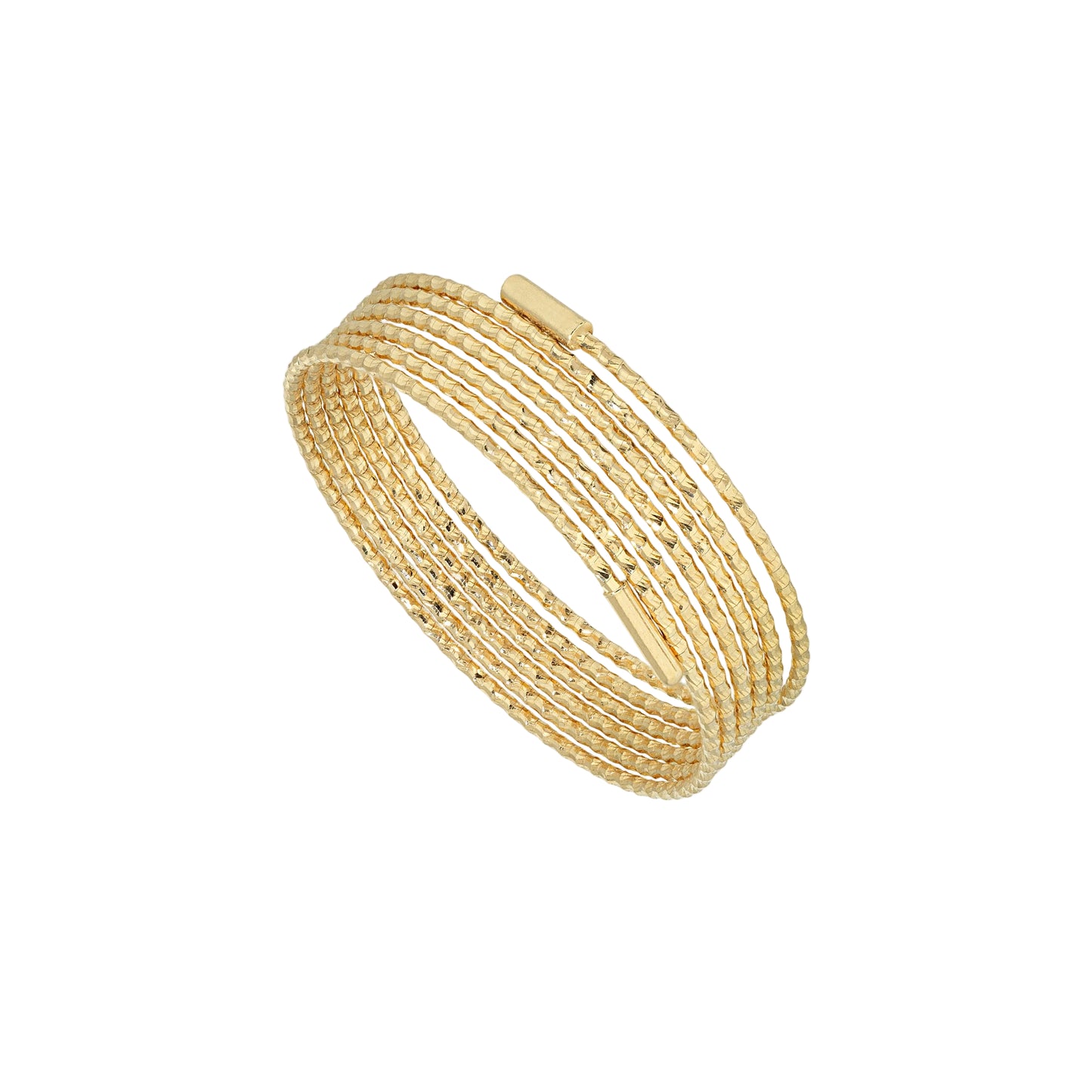Magic Wire – Angel Ring, 18K Gelbgold