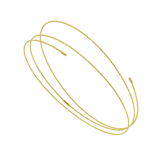 Magic Wire – Angel Armband, 3 Lines, 18K Gelbgold