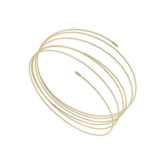 Magic Wire – Angel Armband, 6 Lines, 18K Gelbgold