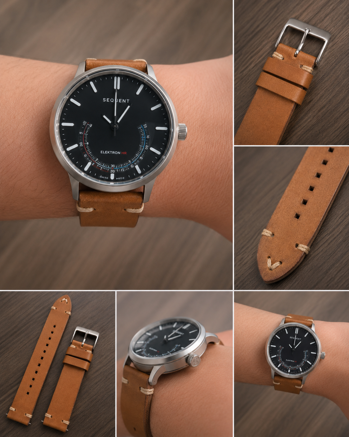 Handgefertigtes Uhrenarmband aus italienischem Pferdeleder – Produktübersicht