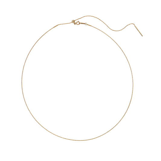 Magic Wire – Angel Necklace, 18K Gelbgold