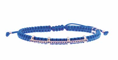 Concordia Iconic Bracelet – Blue Sapphires & Rose Gold (AC17/2Z-S)