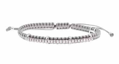 Concordia Iconic Bracelet – Diamonds & White Gold (AC17/3D-S)
