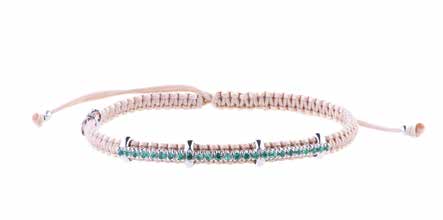 Concordia Iconic Bracelet – Emeralds & White Gold (AC17/4SM-S)