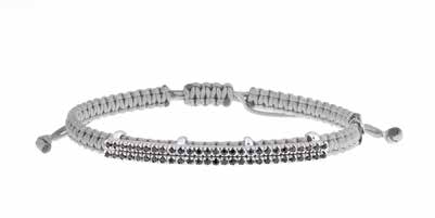 Concordia Exclusive Bracelet – Black Diamonds & White Gold (AC17/6N-S)