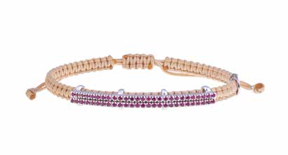 Concordia Exclusive Bracelet – Rubies & White Gold (AC17/6R-S)
