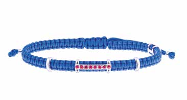 Concordia Heritage Bracelet – Rubies & White Gold (AC18/1A-R-2OV-S)