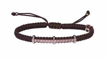 Concordia Heritage Bracelet – Brown Diamonds & Rose Gold (AC18/2A-BW-S)