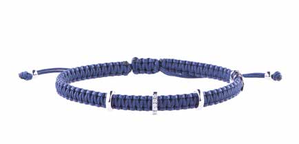 Concordia Jump Bracelet – Diamonds & White Gold (AC19/3OV-1D-S)
