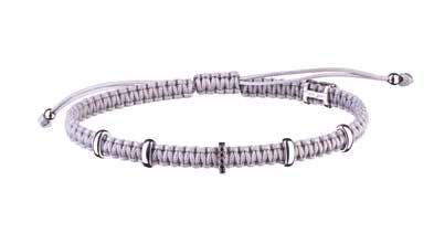 Concordia Jump Bracelet – Black Diamonds & Burnished Gold (AC19/5OV-1N-S)