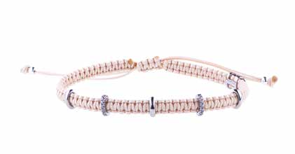 Concordia Jump Bracelet – Black Diamonds & Burnished Gold (AC19/5OV-2N-S)