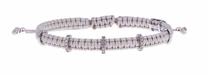 Concordia Jump Bracelet – Brown Diamonds & Burnished Gold (AC19/5OV-3BW-S)