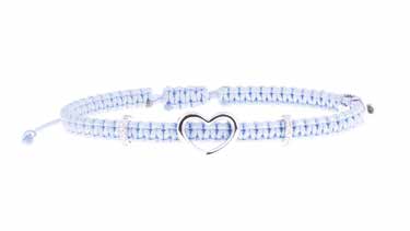 Concordia Cuore Bracelet – Diamonds & White Gold (AC20/CU-2OVD-S)