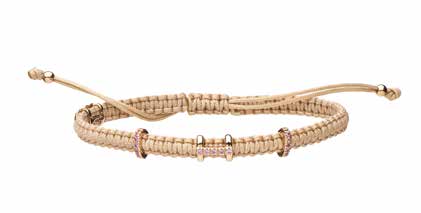 Concordia Bridge Bracelet – Pink Sapphires & Yellow Gold (AC21/1A-ZR-2OVZR-S)