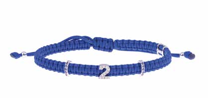 Concordia 1782 Bracelet – Blue Sapphires & White Gold (AC23/2*-2OVZ-S)