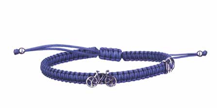 Concordia Indole Bicycle Bracelet – 18K White Gold (BICI-S)