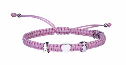 Concordia Indole Baby Boy Bracelet – 18K White Gold (BIMBO/ CUORE/ BIMBA-S)