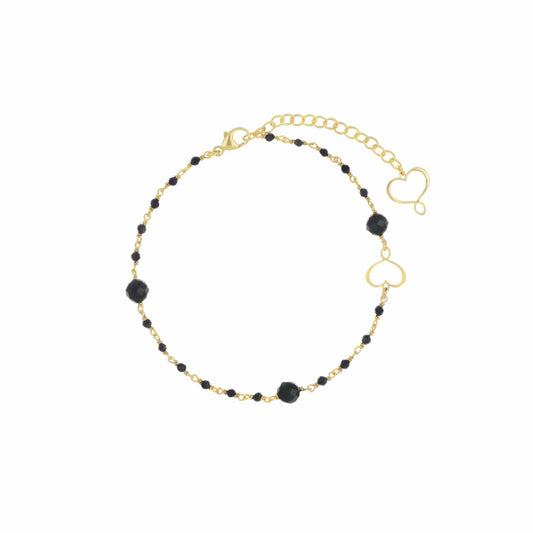 Maman et Sophie Argento – Armband Rosari, Spinell