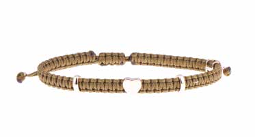 Concordia Indole Heart Bracelet – 18K Rose Gold (CUORE/2OV-S)