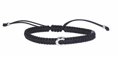 Concordia Indole Horseshoe Bracelet – Diamonds & White Gold (FERRO*-S)