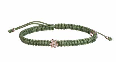 Concordia Indole Flower Bracelet – Diamonds & Yellow Gold (FIORE**-S)
