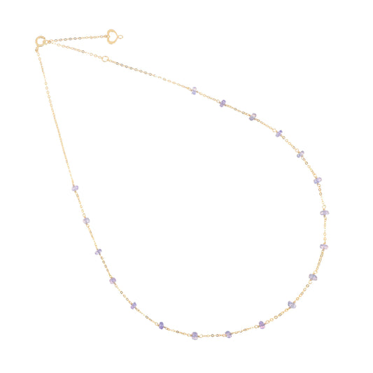 Maman et Sophie Tanzanit Halskette aus 18K Gold