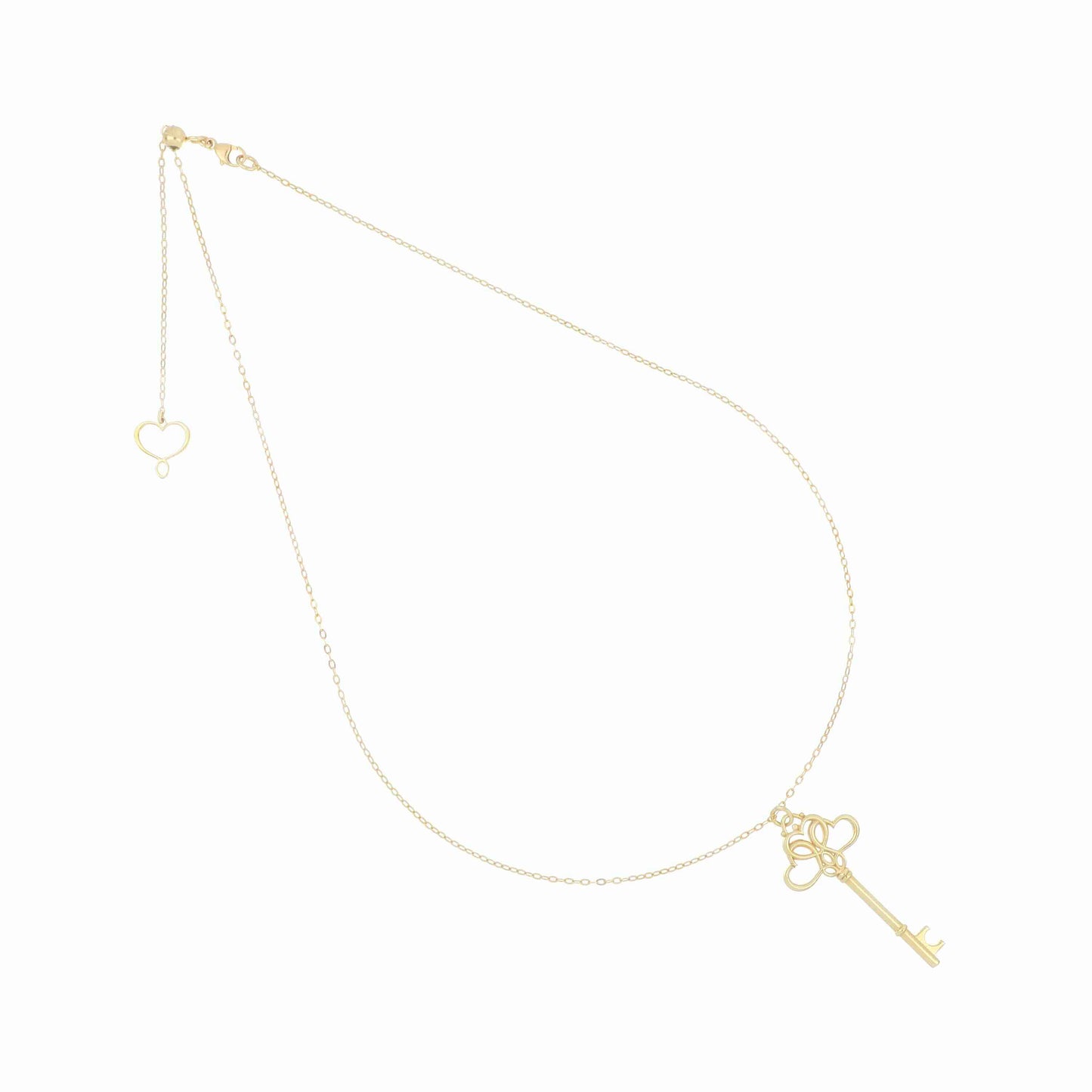 Maman et Sophie Argento – Halskette La Chiave, Schlüssel-Pendant