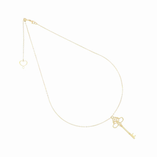 Maman et Sophie Argento – Halskette La Chiave, Schlüssel-Pendant