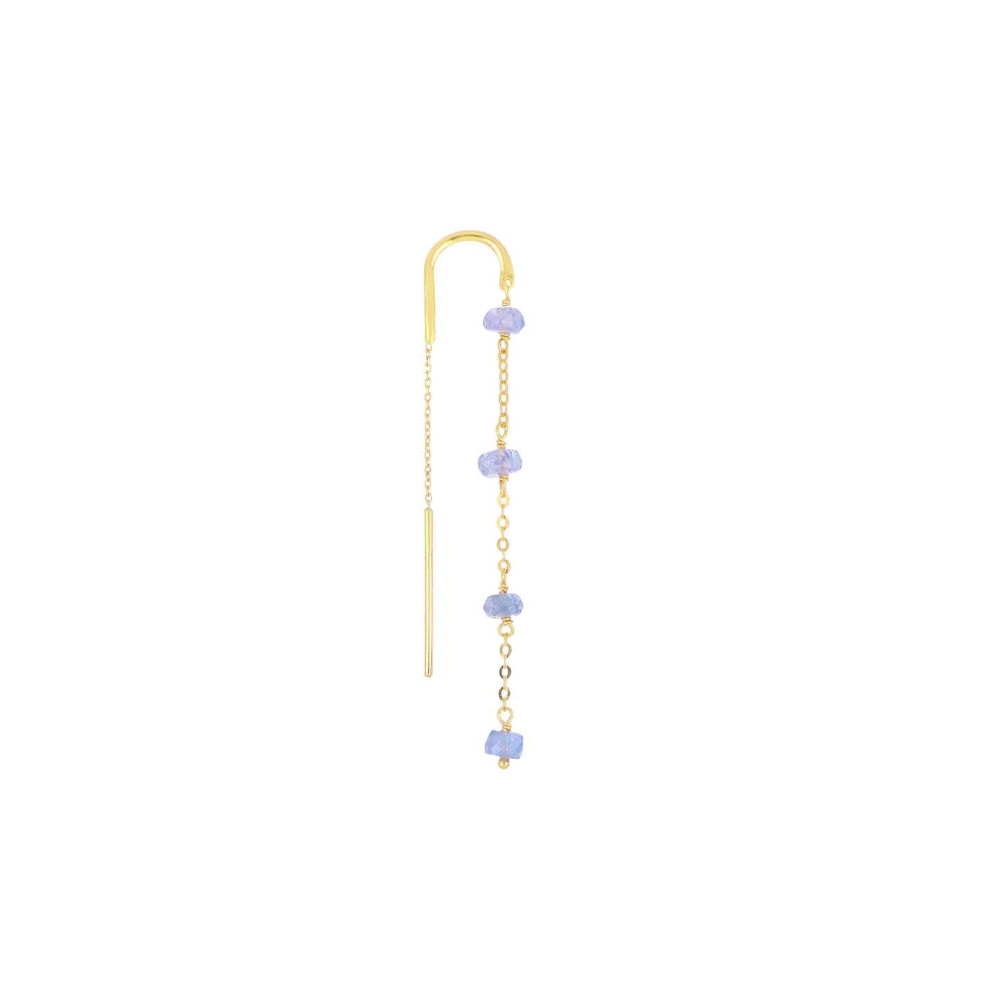 Maman et Sophie Tanzanit Ohrringe aus 18K Gold