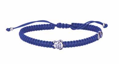 Concordia Indole Turtle Bracelet – Blue Sapphires & White Gold (TARTA*Z-S)