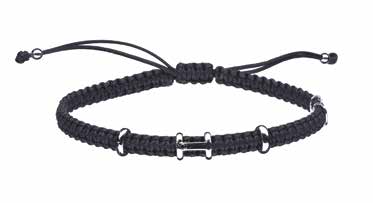 Concordia Wish Bracelet – Black Diamonds & White Gold (WISH/N-S)